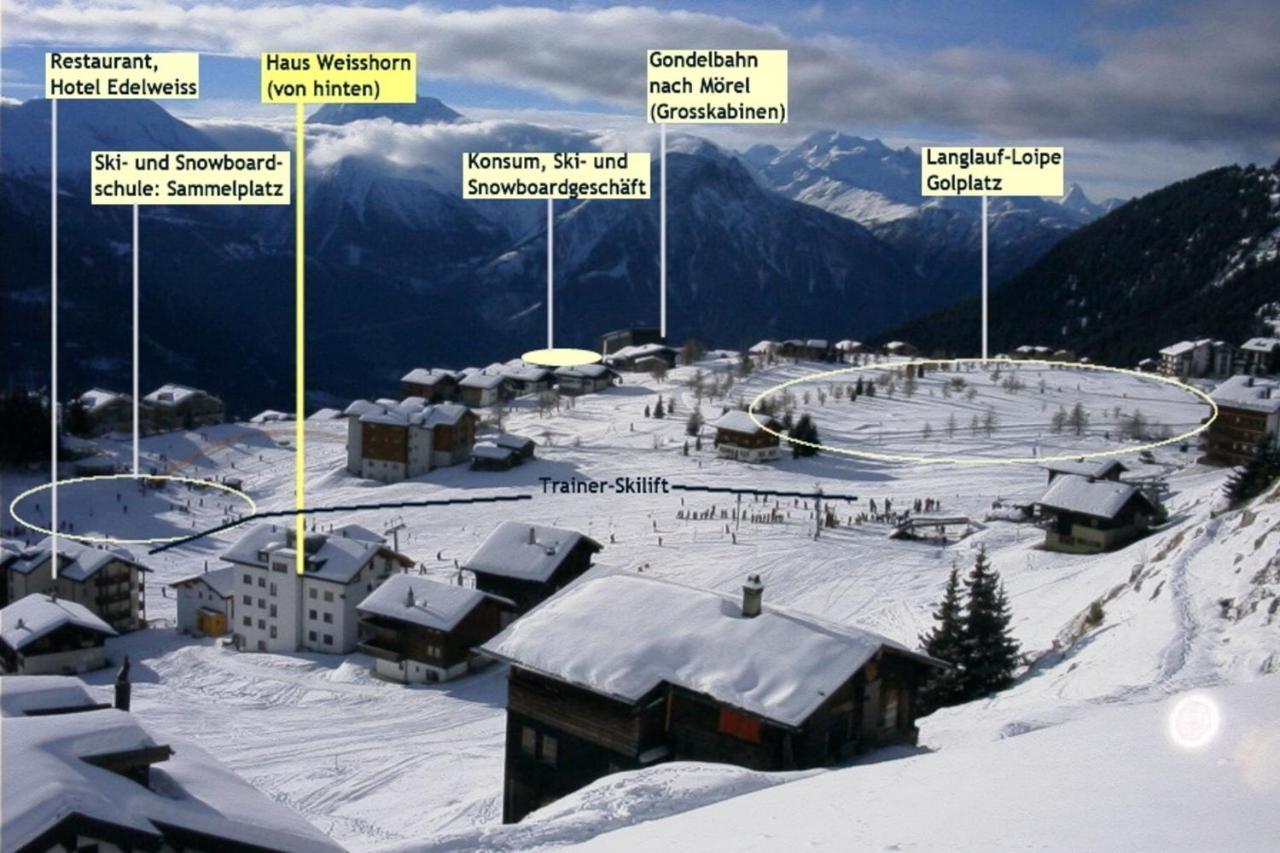 Weisshorn 24 Lejlighed Riederalp Eksteriør billede